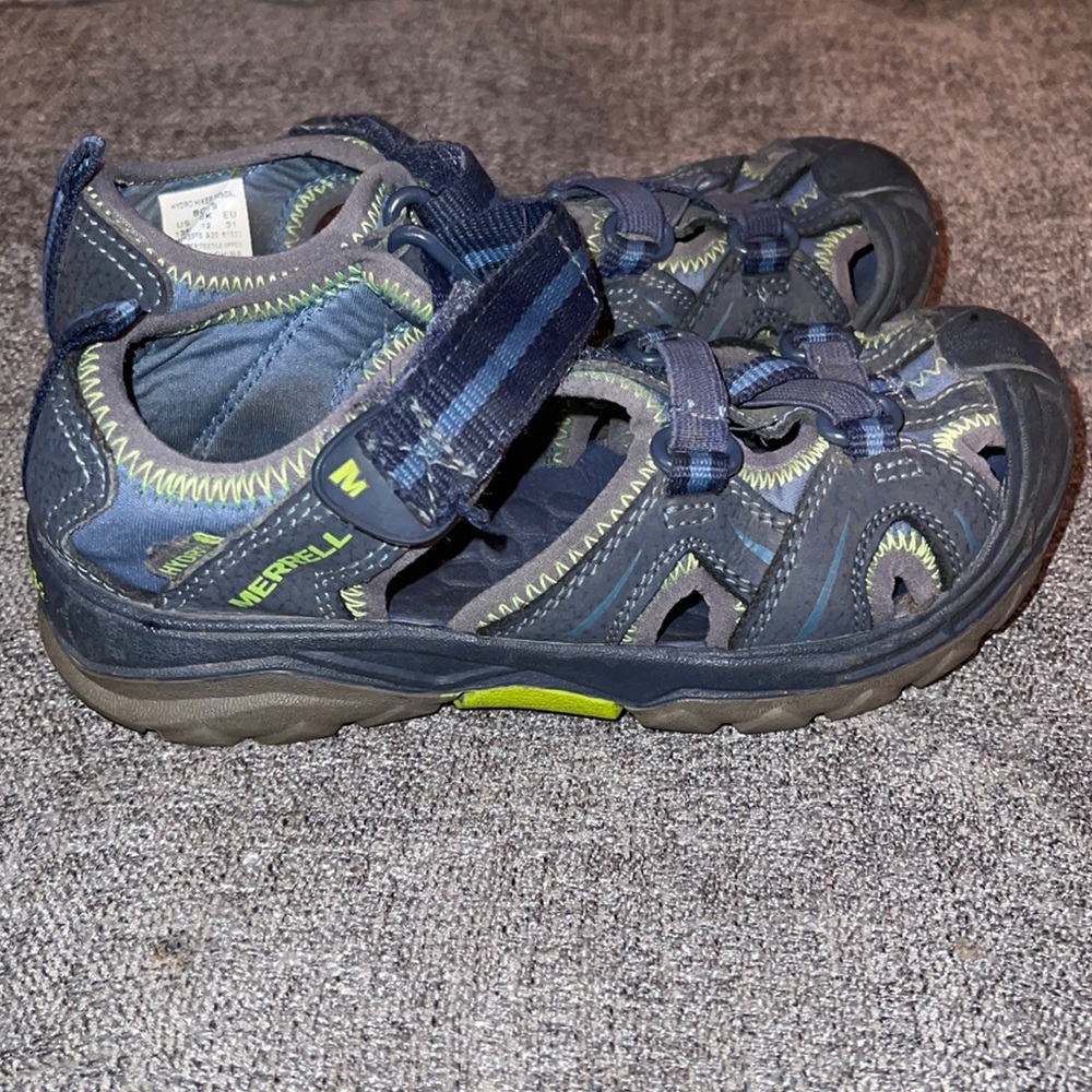 Kids Merrell Hydro Hiker Sandals Boys sz 13m